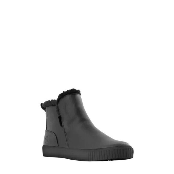 Timberland Skyla Bay Boots Women's US 7 Black Leather Round Toe Pull-On RHS1457 - Picture 3 of 12